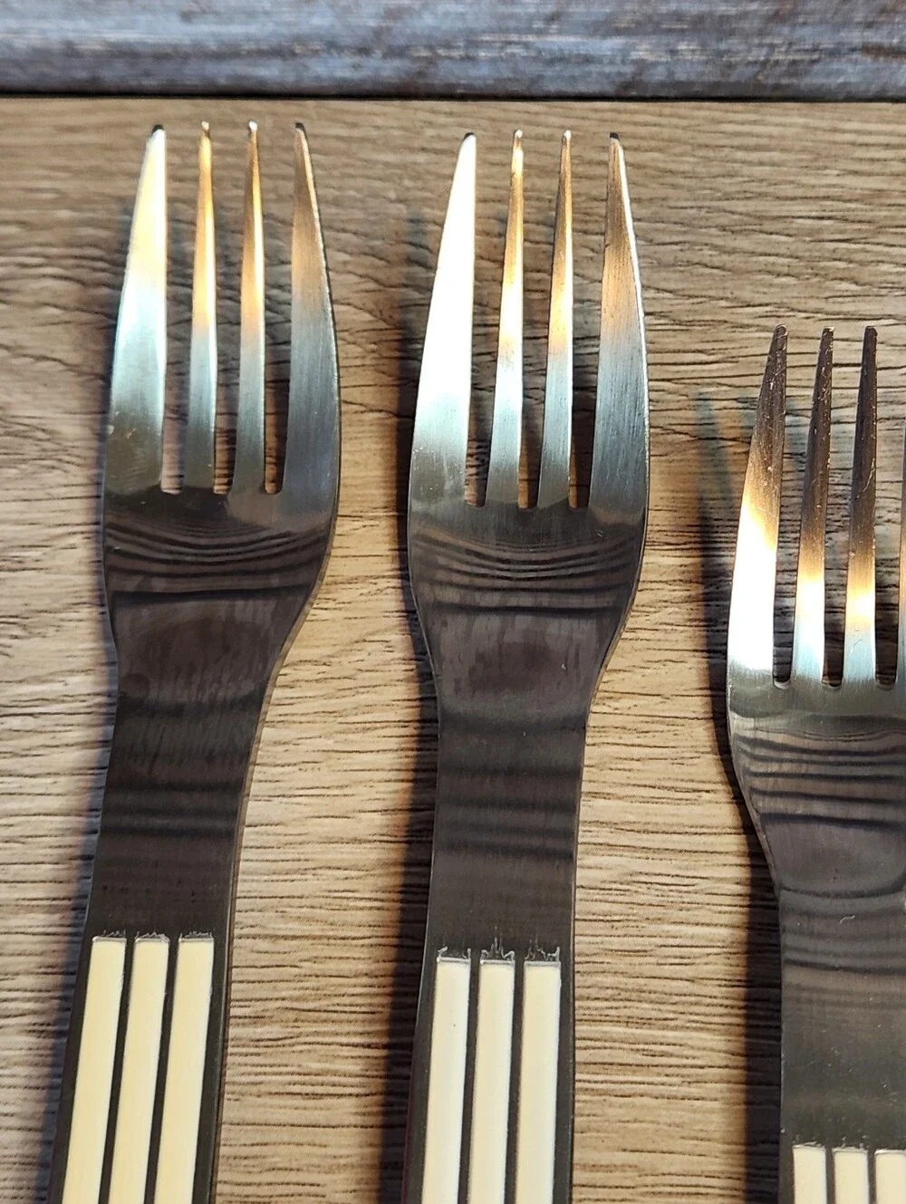 Dansk Ivory Stainless Steel Flatware 6 Forks Japan Pre-Owned